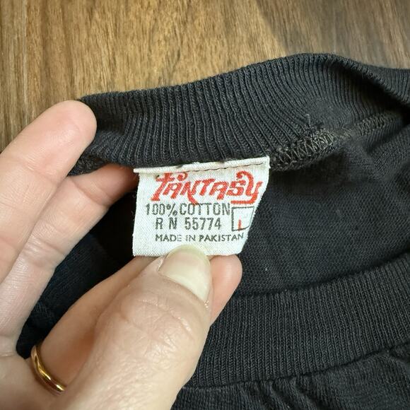 Fantasy VTG 1979 Styx US Tour Wizard T-Shirt Single Stitch L Rare Band Tee ‘79 - Picture 7 of 11